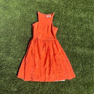 Amanda Uprichard Dress Orange Small